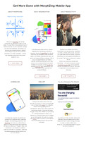 Clean, mobile-friendly layout that puts your business info front and center.